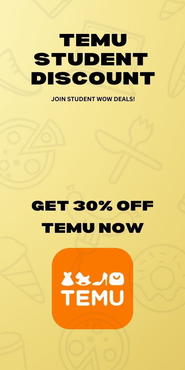 Temu Student Discount Promo