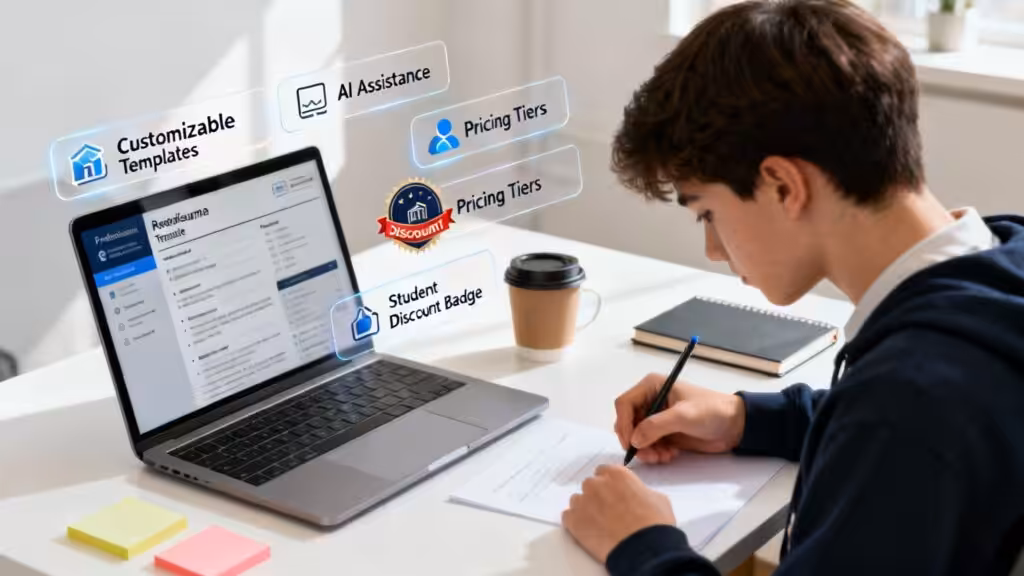 Resume Builder for Students: Top Tools in 2025 featured image 09bf33cd 9028 4dee 8b92 8265303027ee