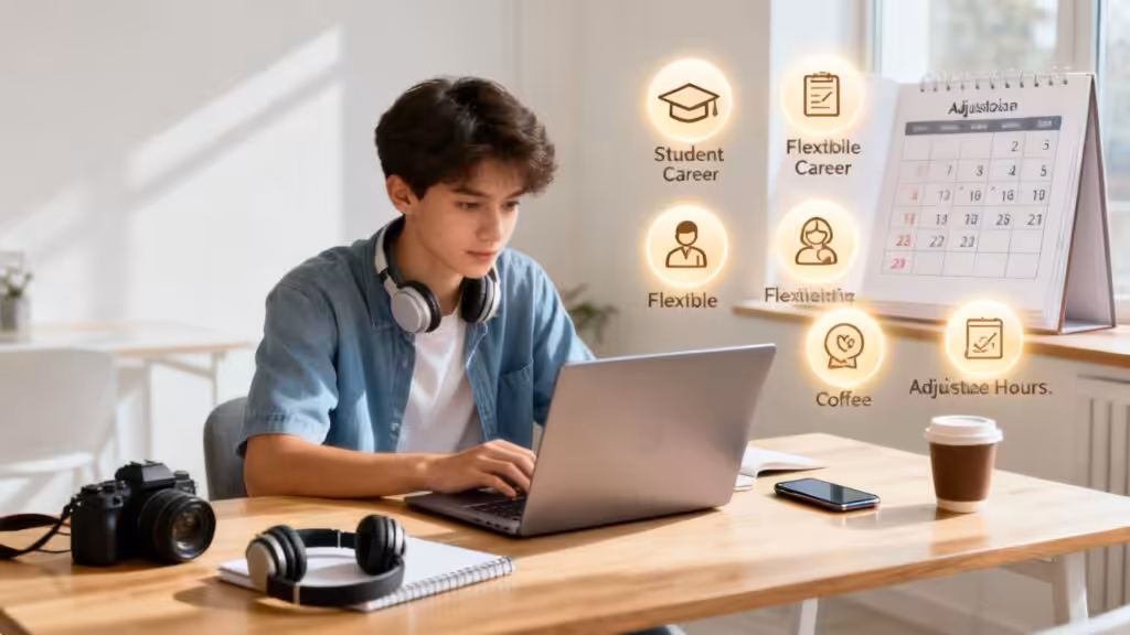 10 Good Jobs for Students That Actually Pay Well in 2025 good jobs for students flexible career