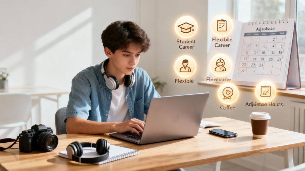 good jobs for students flexible career