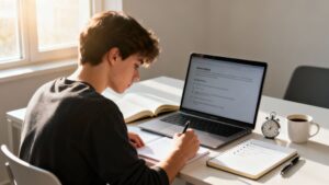 how can i write essays faster student studying