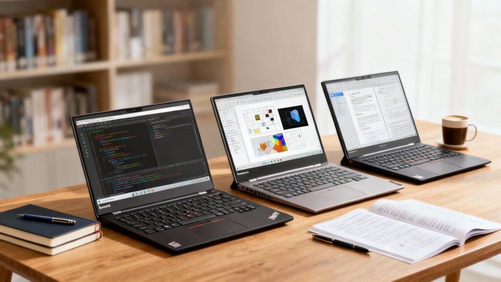 best lenovo laptop for students laptop workspace