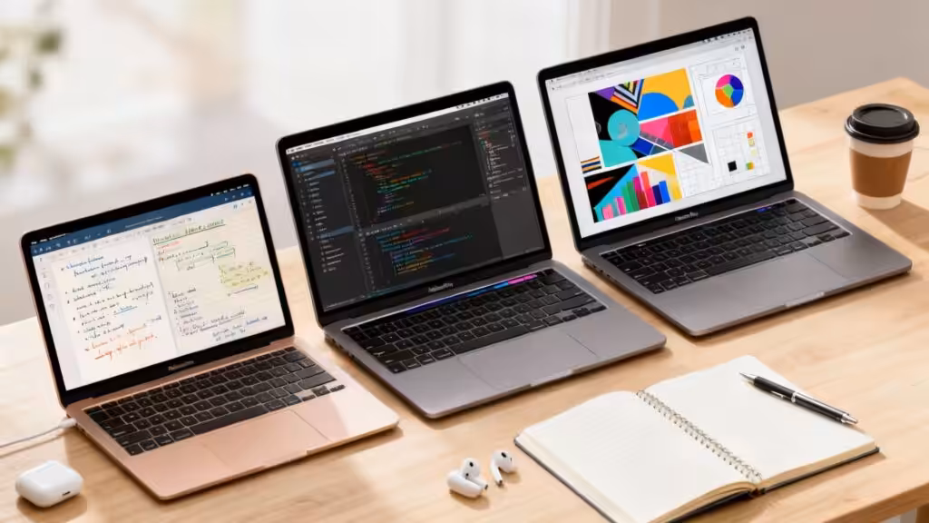 6 Best MacBooks for Students: Top Picks for Every Major best macbook for students student workspace