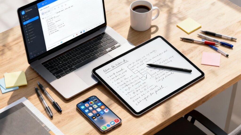 best note taking app for students workspace