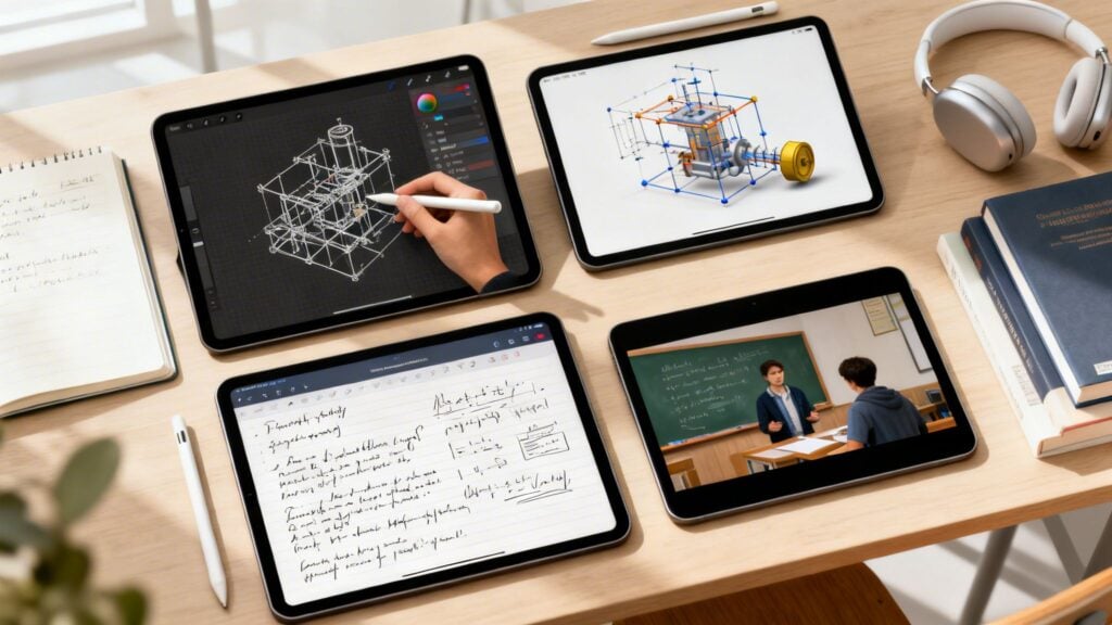 best ipad for students ipad workspace