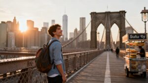 cheap trips to new york brooklyn bridge