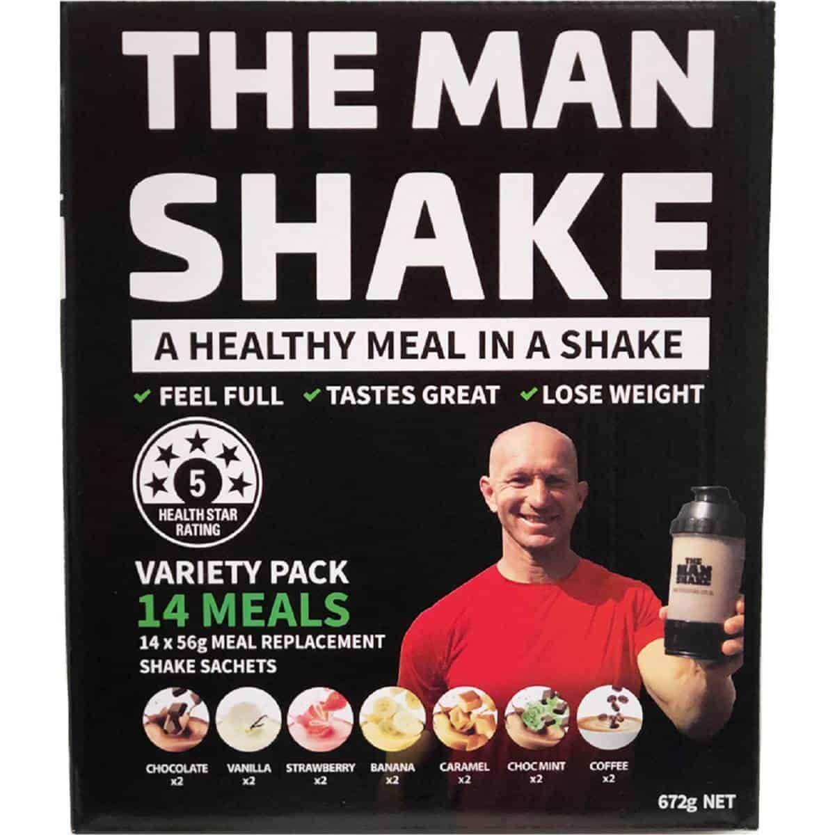The Man shake protein drink
