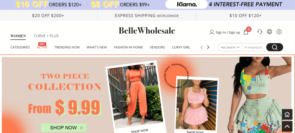 BelleWholesale Online Shop