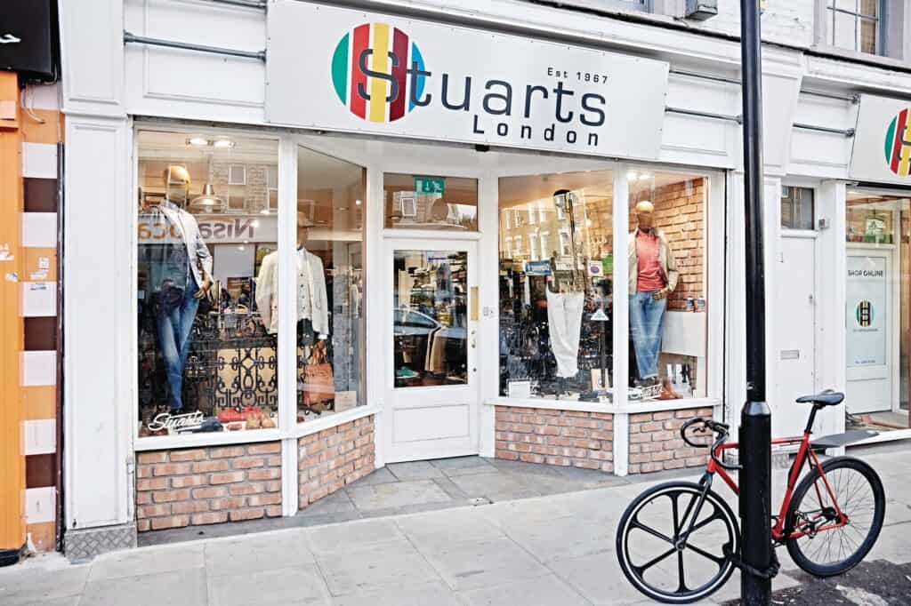 Stuarts london store front deals