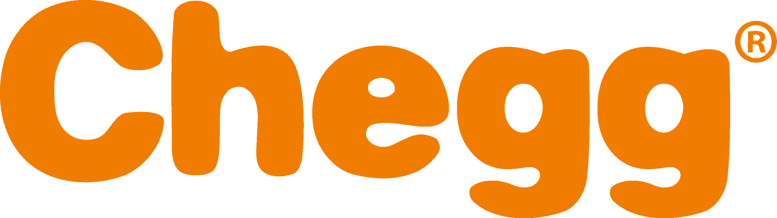 Chegg logo orange