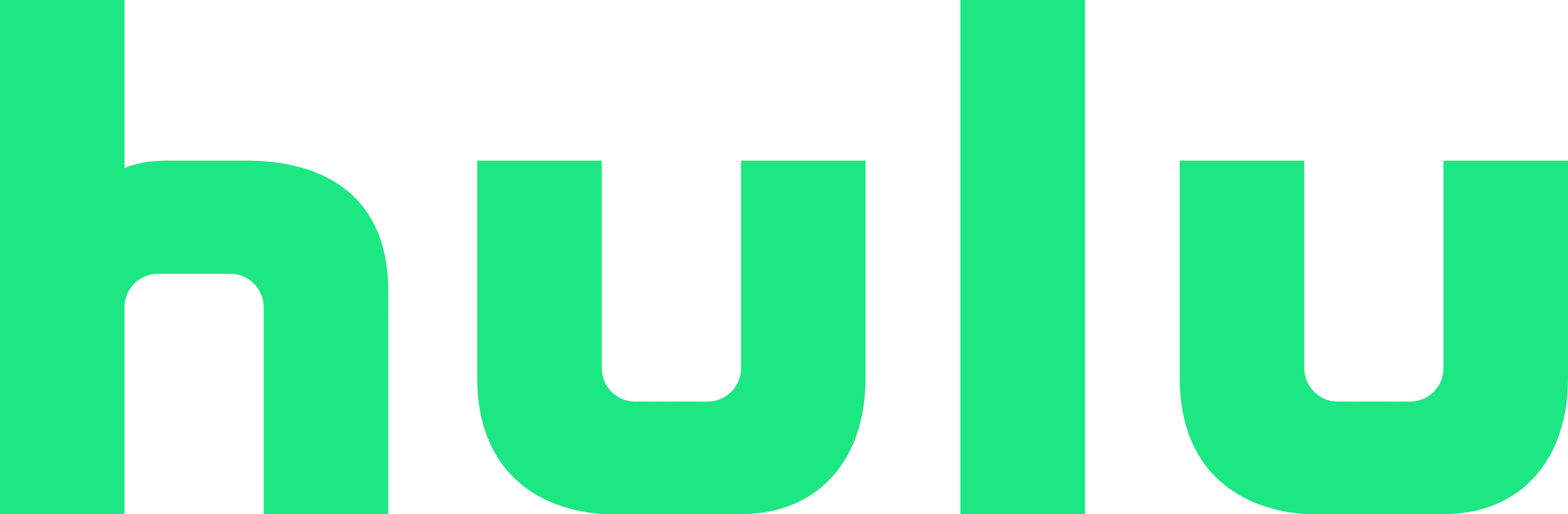 hulu logo green png