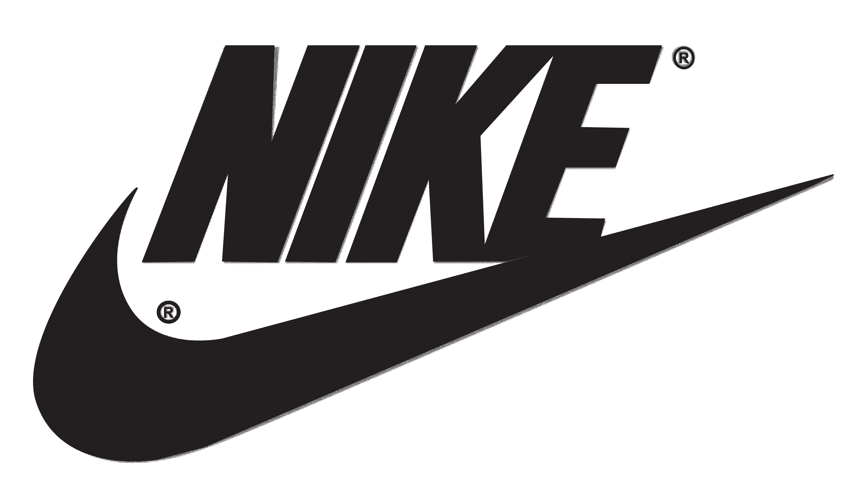 Nike logo black