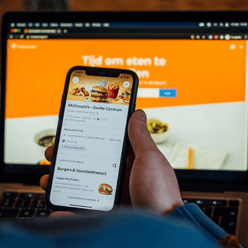 order online with food deliver app