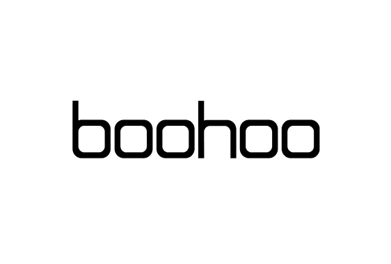 boohoo logo black